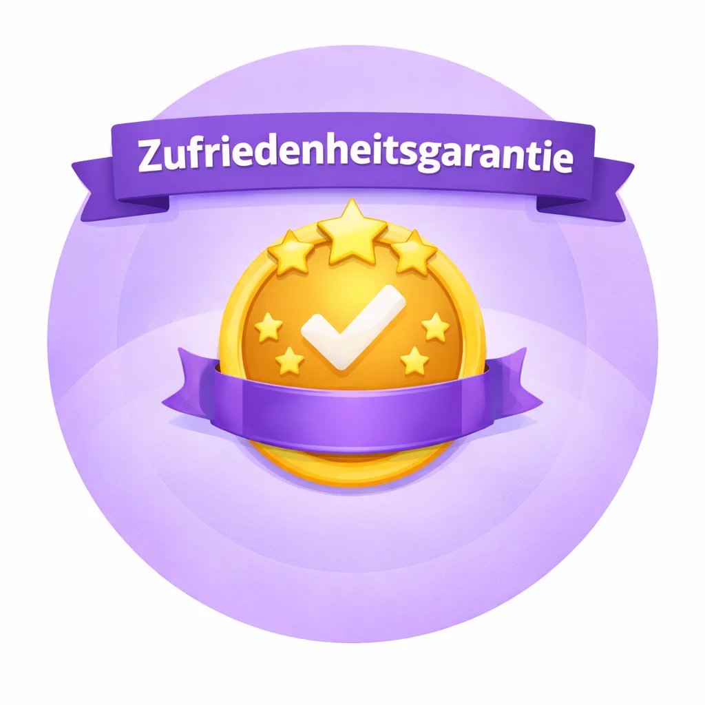 Zufriedenheitsgarantie